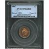 Image 1 : 1867 1C PR64 Red PCGS. The dies used to strike 1867 proof Cents show several interesting anomalies,.