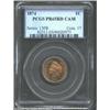 Image 1 : 1874 1C PR65 Red Cameo PCGS. The proof 1874 was produced to the extent of at least 700 pieces--a res