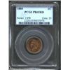 Image 1 : 1880 1C PR65 Red and Brown PCGS. Golden-orange patina with little brown color visible. The strike is