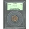 Image 1 : 1880 1C PR64 Red PCGS. Red and reflective, with a terrific strike. A small planchet flake is seen at