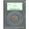 Image 1 : 1886 1C Type One PR64 Red PCGS. Orange-gold and reddish-orange patina with fully developed devices..