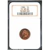 Image 1 : 1888 1C PR65 Red and Brown NGC. The obverse blazes with nearly full red color while the reverse is a