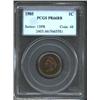 Image 1 : 1905 1C PR66 Red and Brown PCGS. Deep red-violet color appears on each side as the coin is rotated u