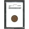 Image 1 : 1909-S VDB 1C XF40 ANACS. Rich chocolate-brown color covers the satiny, sharply-struck surfaces, whi