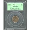 Image 1 : 1909-S VDB 1C MS64 Red PCGS. Lustrous reddish-gold patina with well brought up devices. Close examin