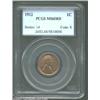 Image 1 : 1912 1C MS65 Red PCGS. Wonderful matte luster shimmers on deep red surfaces. Nicely free of marks sa