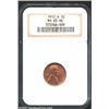Image 1 : 1912-D 1C MS65 Red NGC. A bold, sharp specimen of a semi-key date that normally comes weakly struck.