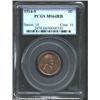 Image 1 : 1914-S 1C MS64 Red PCGS. The fields have pale rose color, while the portrait has a light olive hue..