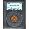 Image 1 : 1926 1C MS67 Red PCGS. Brilliant with intense orange-red coloration that lightens a bit to pale blue