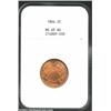 Image 1 : 1864 2C Large Motto MS65 Red NGC. The orange-red surfaces are fully lustrous with crisp striking def