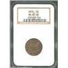 Image 1 : 1870 2C MS65 Red and Brown NGC. A well struck Gem that has lovely chestnut-brown and lilac colors. B