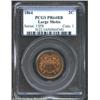 Image 1 : 1864 2C Large Motto PR64 Red and Brown PCGS. Vividly reflective and well made, the flashy surfaces a