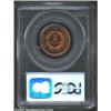 Image 2 : 1865 2C PR64 Red PCGS. Fiery-red patina with fully brought up devices and deeply mirrored fields. On