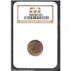 Image 1 : 1869 2C PR66 Brown NGC. The obverse has bright rose-violet and olive colors, and the reverse has iri