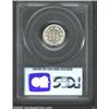 Image 2 : 1873 3CN Closed 3 MS65 PCGS. The lightest golden iridescence is seen on both sides of this sharply s