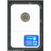 Image 2 : 1876 3CN PR65 NGC. Milky gold patina confirms the originality of this exquisitely struck and magnifi