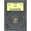 Image 1 : 1877 3CN PR66 PCGS. Few 1877 Three Cent Nickels qualify at this lofty grade level. The fields are de