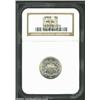 Image 1 : 1868 5C MS66 NGC. A lustrous and sharply struck Gem that has wisps of tan-gold patina on each side..