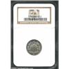 Image 1 : 1880 5C PR64 NGC. Attractive dove-gray color and a full strike are among the attributes of this near