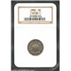Image 1 : 1882 5C PR65 NGC. Light golden toning with bold definition and a couple of very minor reverse contac