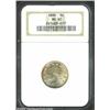 Image 1 : 1888 5C MS65 NGC. The second 8 in the date is sharply repunched at the peak. Lustrous and with attra