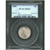Image 1 : 1889 5C MS65 PCGS. An untoned Gem that is free of imperfections save the occasional, visually unimpo