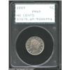 Image 1 : 1883 5C No Cents PR65 PCGS. Intricately detailed with a thin veil of hazy golden and blue pastel pat