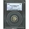 Image 1 : 1883 5C No Cents PR65 Cameo PCGS. Liberty's neck has wisps of golden-brown color. A razor-sharp Gem.