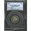 Image 1 : 1883 5C With Cents PR66 Cameo PCGS. A seemingly fully struck premium Gem that has a hint of golden-b