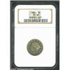 Image 1 : 1885 5C PR65 NGC. A lightly toned specimen from this key year, with a single blemish on Liberty's br