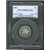 Image 1 : 1891 5C PR65 Cameo PCGS. A sharply struck Gem that has light tan color and immaculate surfaces. A fe