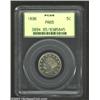 Image 1 : 1896 5C PR65 PCGS. Fully struck with dainty golden and pink toning that rests on mark-free mirrored.