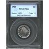 Image 1 : 1903 5C PR66 PCGS. Almost fully brilliant, two small milky toning areas appear on the right obverse.