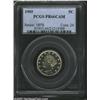 Image 1 : 1905 5C PR66 Cameo PCGS. An exquisitely struck and essentially brilliant Gem that has magnificently.
