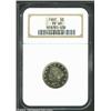 Image 1 : 1907 5C PR65 NGC. Slick surfaces are extremely mirrored. While a few isolated wisps or toning are on