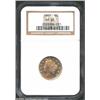 Image 1 : 1907 5C PR65 NGC. Fully struck, the highly reflective surfaces are partly coated on both sides by un