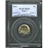 Image 1 : 1913 5C Type One MS66 PCGS. Bountiful luster beneath even layers of golden patina. Important notice: