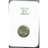 Image 1 : 1913-S 5C Type One MS65 NGC. Light, even gray toning covers each side of this fully struck early Buf