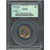 Image 1 : 1913-S 5C Type One MS65 PCGS. Rich honey-gold and steel-blue iridescence endows this lustrous Gem. W