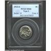 Image 1 : 1913-S 5C Type Two MS66 PCGS. This is the rarest of the six 1913-dated issues in the Buffalo Nickel.