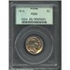 Image 1 : 1914 5C MS66 PCGS. Bright and highly lustrous with a covering of light rose toning over each side. A