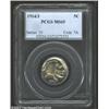 Image 1 : 1914/3 5C MS65 PCGS. FS-014.87. This is an interesting overdate for two reasons. First, the overdate