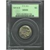 Image 1 : 1914-D 5C MS65 PCGS. Both sides of this satiny Gem are tinted in delicate golden patina that deepens