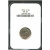 Image 1 : 1914-D 5C MS65 NGC. Both sides are sharply detailed and lightly toned in golden-orange and steel-blu