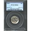 Image 1 : 1915 5C MS66 PCGS. Struck with razor sharp detail and displaying a bright, satiny appearance with on