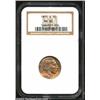 Image 1 : 1915-S 5C MS62 NGC. Strong luster is evident beneath rich orange and rose toning that lightens only.