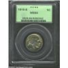 Image 1 : 1915-S 5C MS64 PCGS. A flashier example of this popular early Buffalo could hardly be imagined. Both