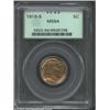 Image 1 : 1916-S 5C MS64 PCGS. Bright and well defined with incredibly beautiful rainbow iridescent toning cov