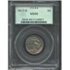 Image 1 : 1917-S 5C MS65 PCGS. The 1917-S is one of the great strike rarities among early Buffalo Nickels. In.