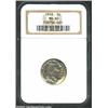 Image 1 : 1918 5C MS65 NGC. Pearl-gray and apple-green patina. A well struck Gem with pleasing luster and beau